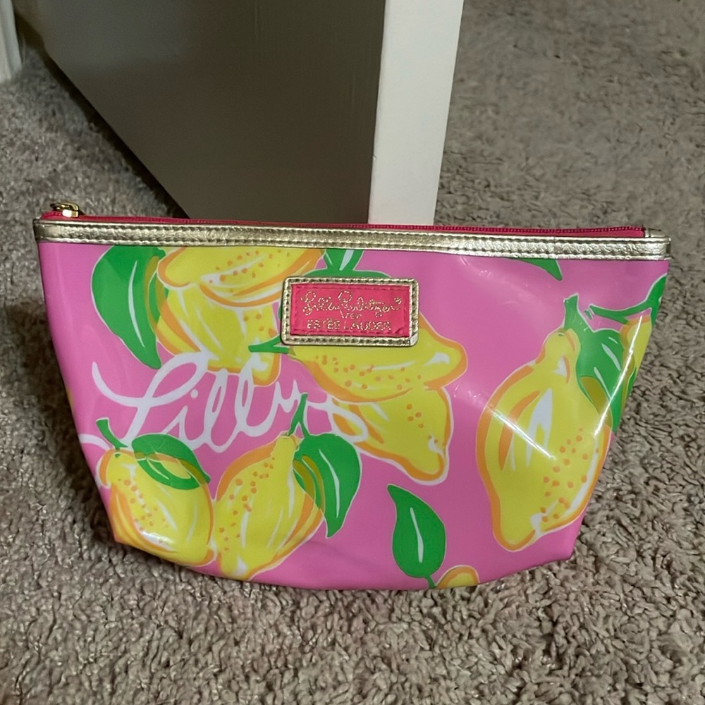 Lilly Pulitzer for Estee Lauder cosmetic bag